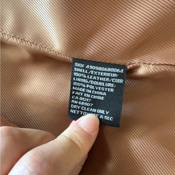 Vintage Le Chateau 70s Style Leather Trench Coat - Picture 5 of 16